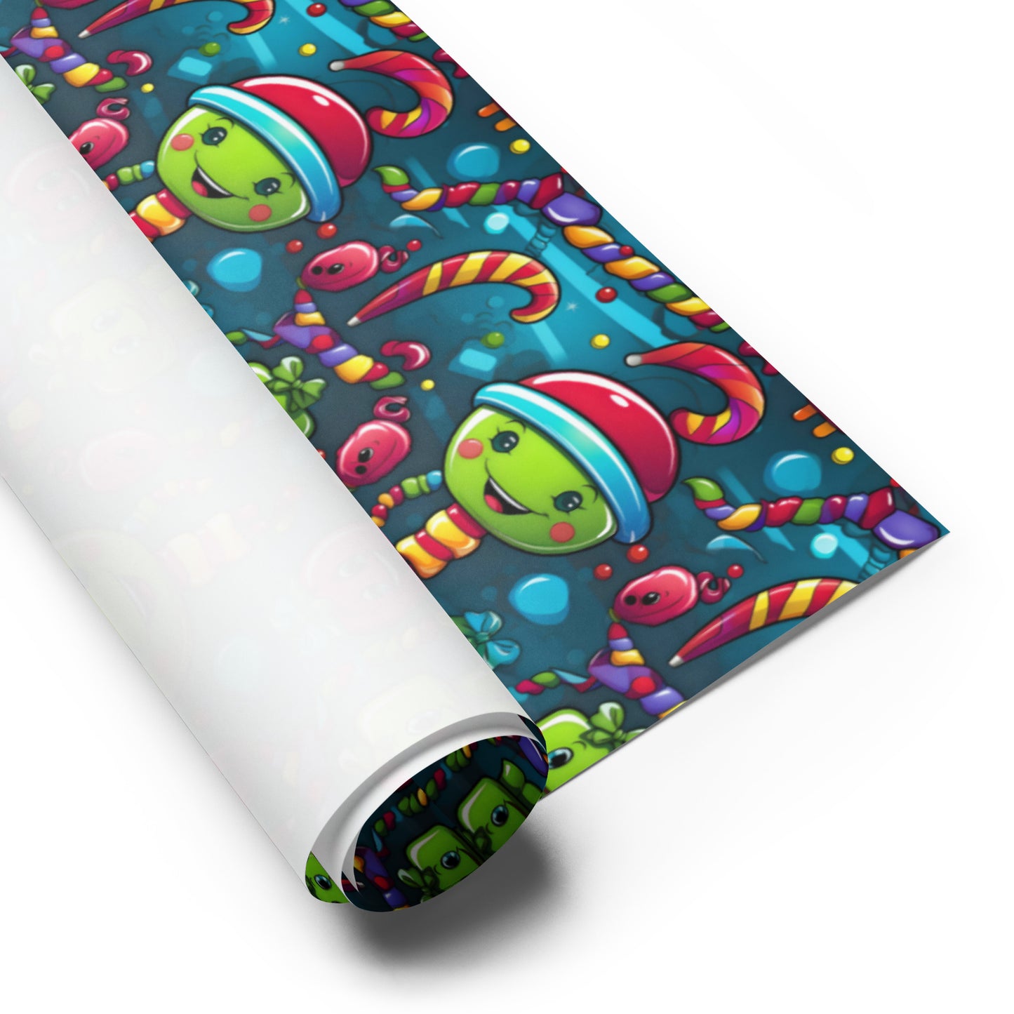 Stocking Stuffers Toys and Treats Wrapping Paper Sheets