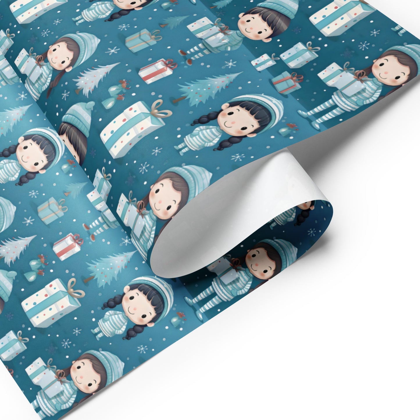 Matching Pajamas Wrapping Paper Sheets