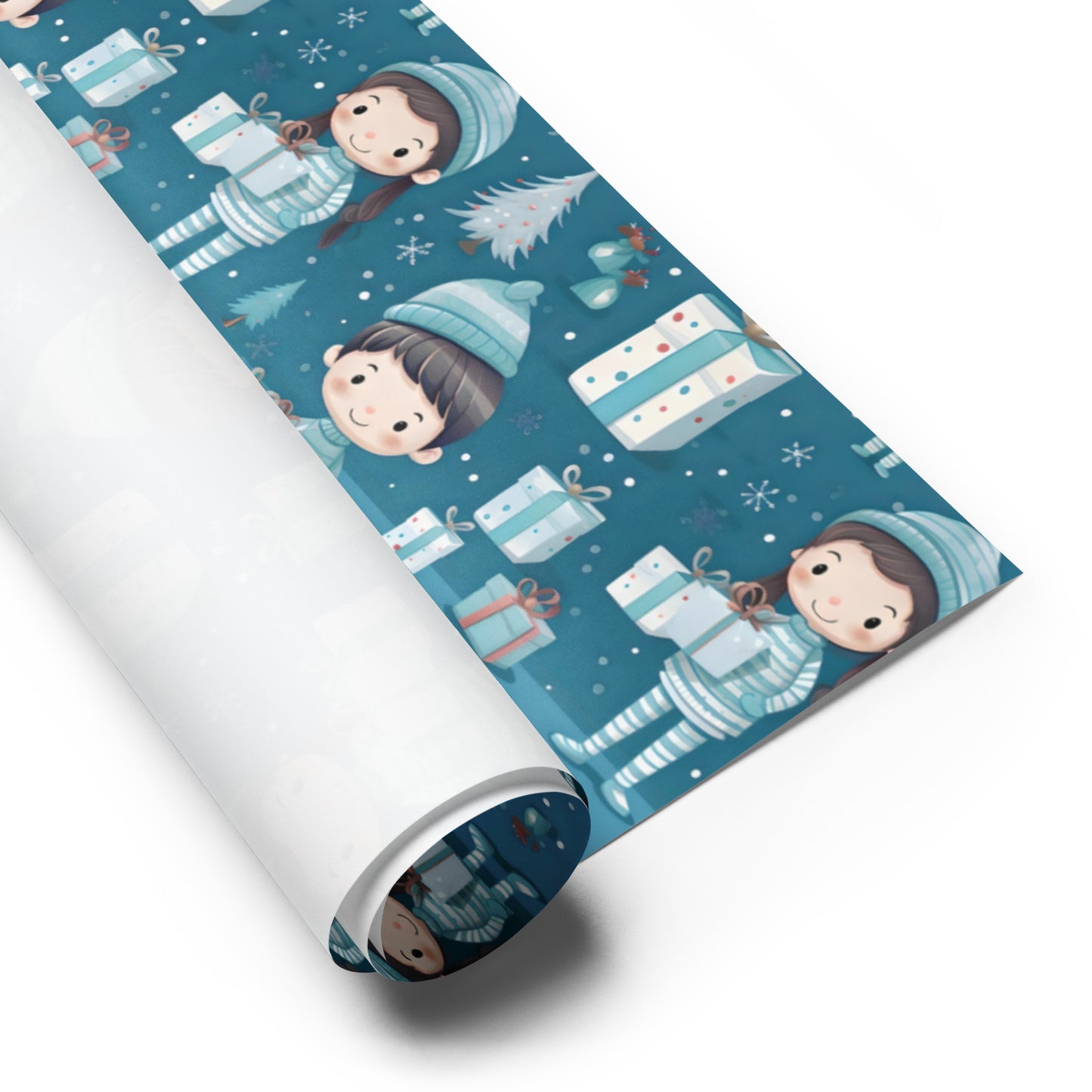 Matching Pajamas Wrapping Paper Sheets