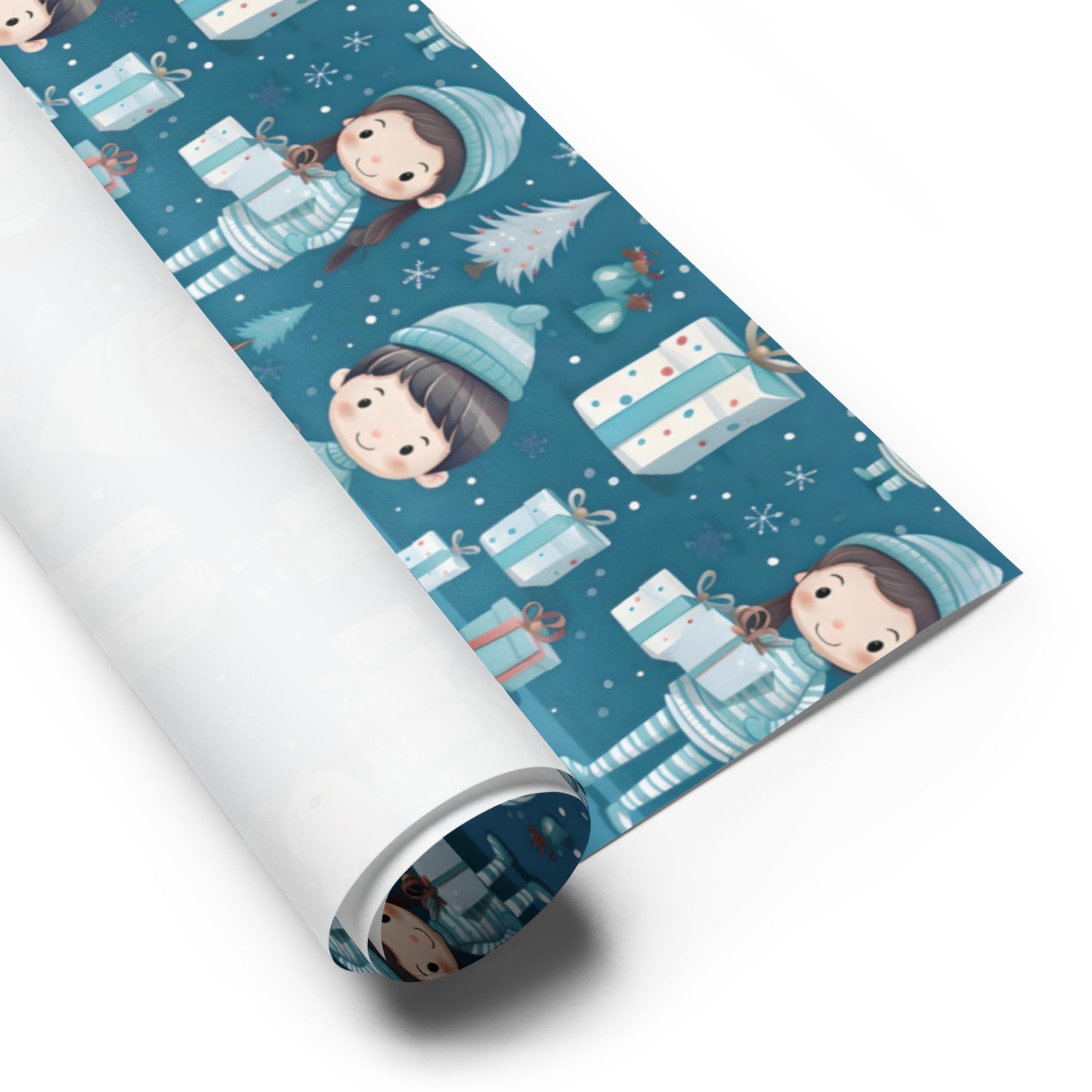 Matching Pajamas Wrapping Paper Sheets