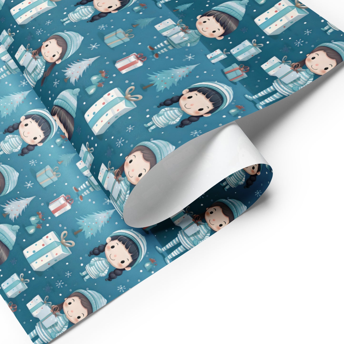Matching Pajamas Wrapping Paper Sheets
