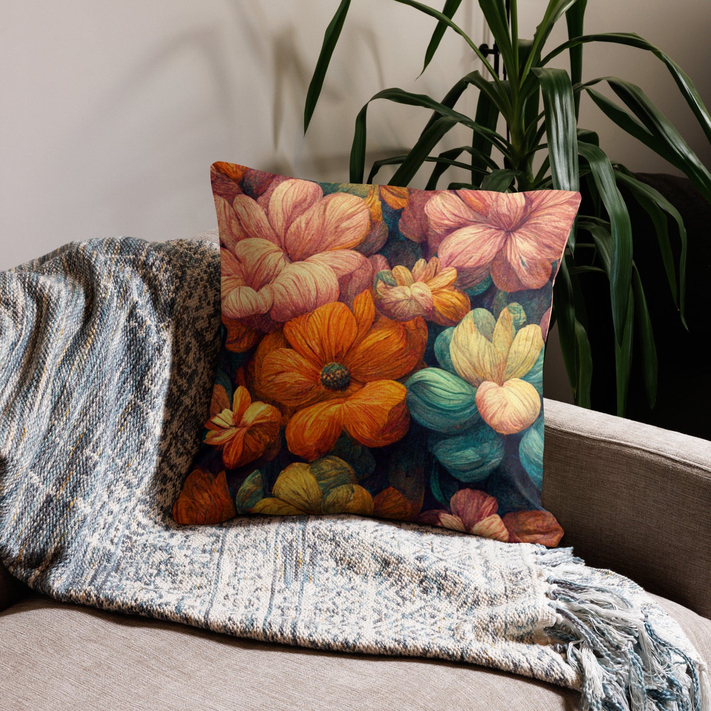 Colorful Floral Pillow Collection - B.Niki Designs