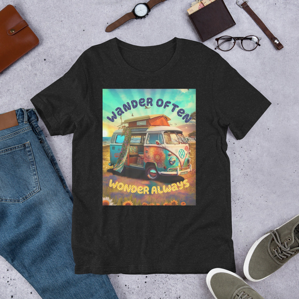 Wander Often, Wonder Always - Van Life T-Shirt - B.Niki Designs