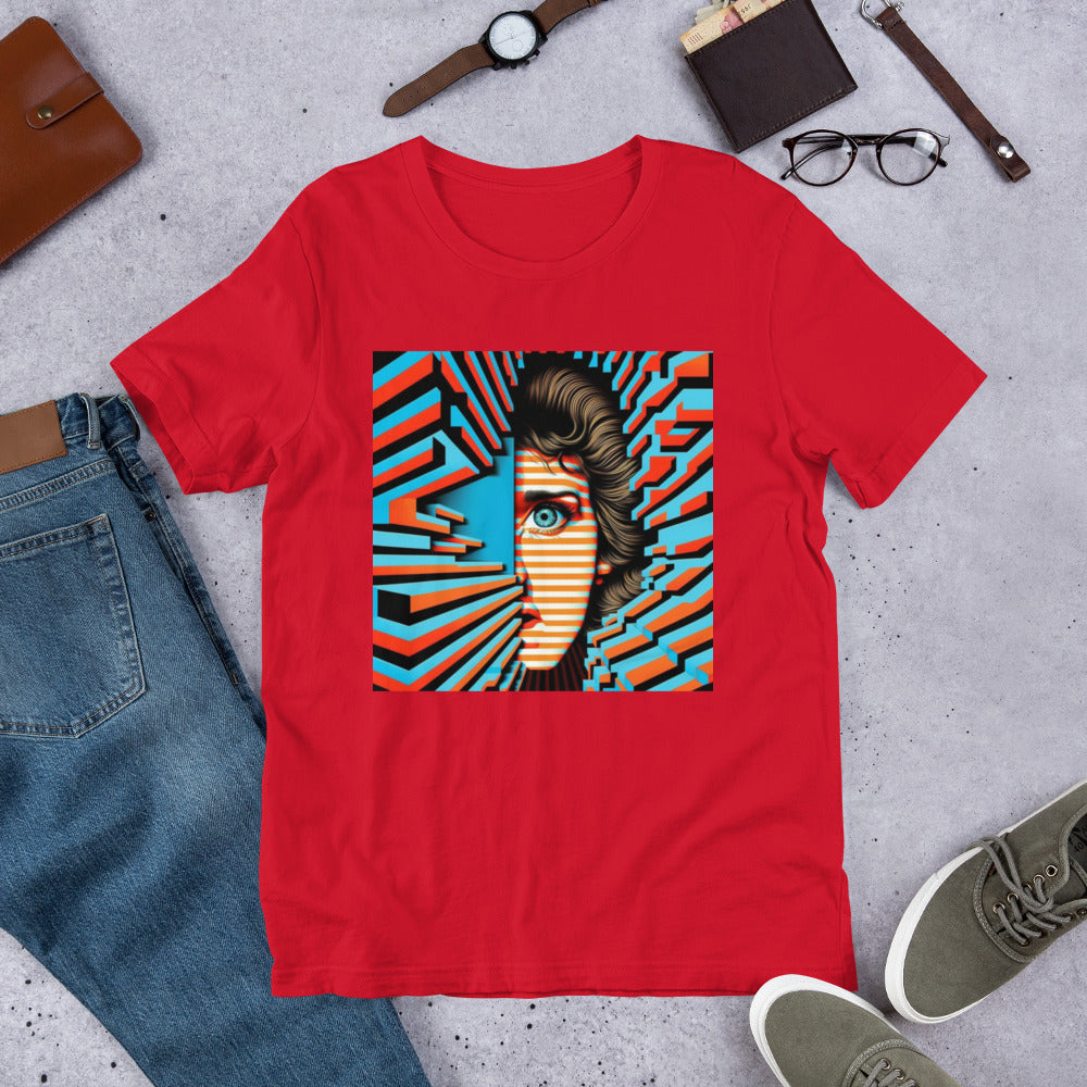 80's Style Optical Illusion T-Shirt - B.Niki Designs
