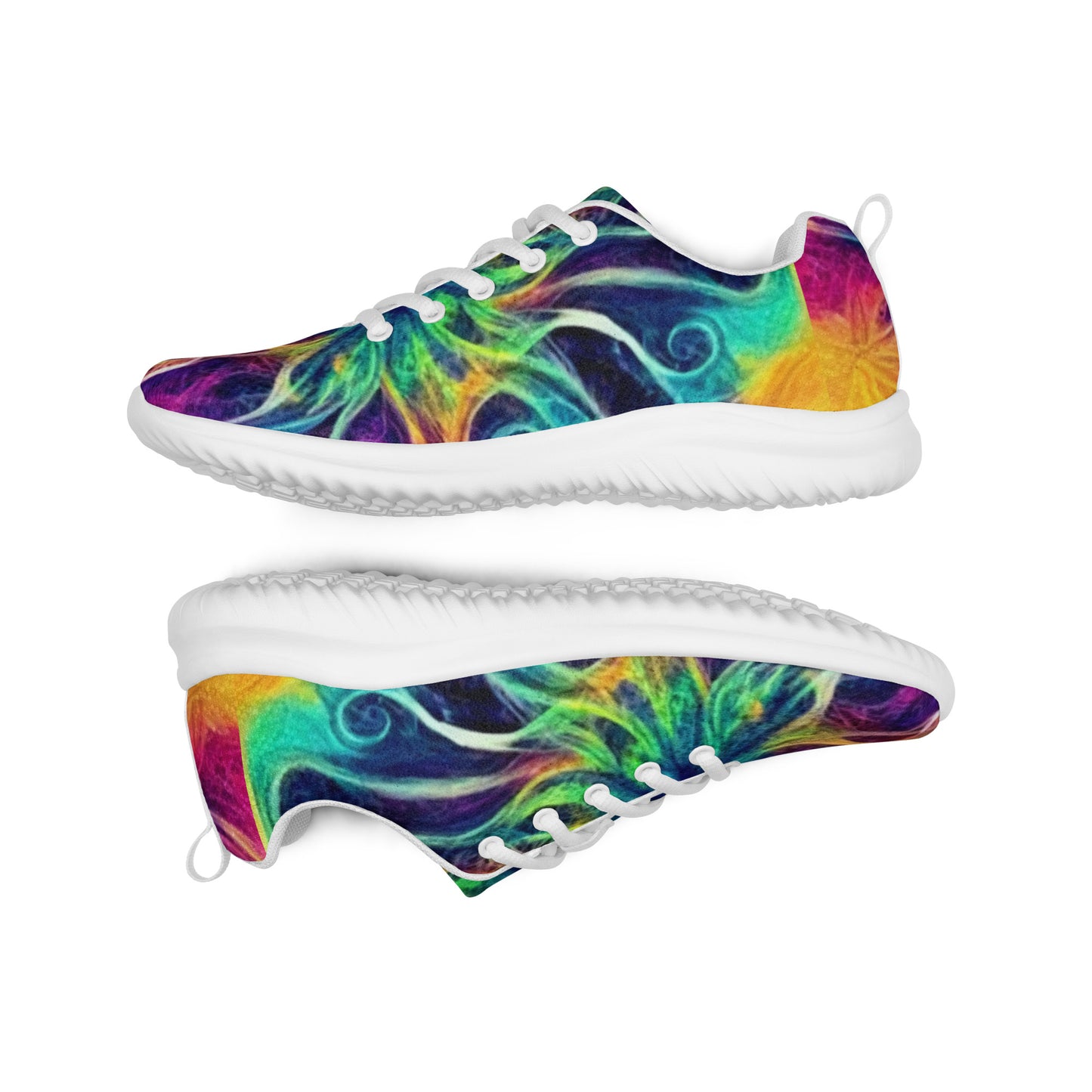 AI Tie Dye Women's Shoes - B.Niki Designs