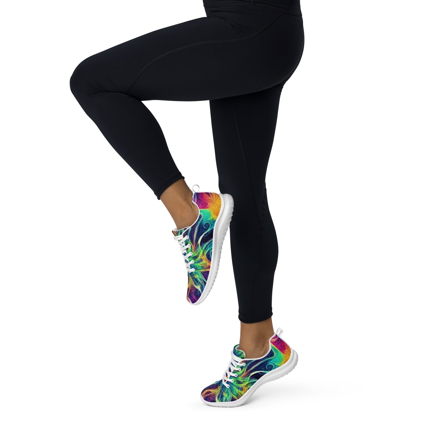 AI Tie Dye Women's Shoes - B.Niki Designs