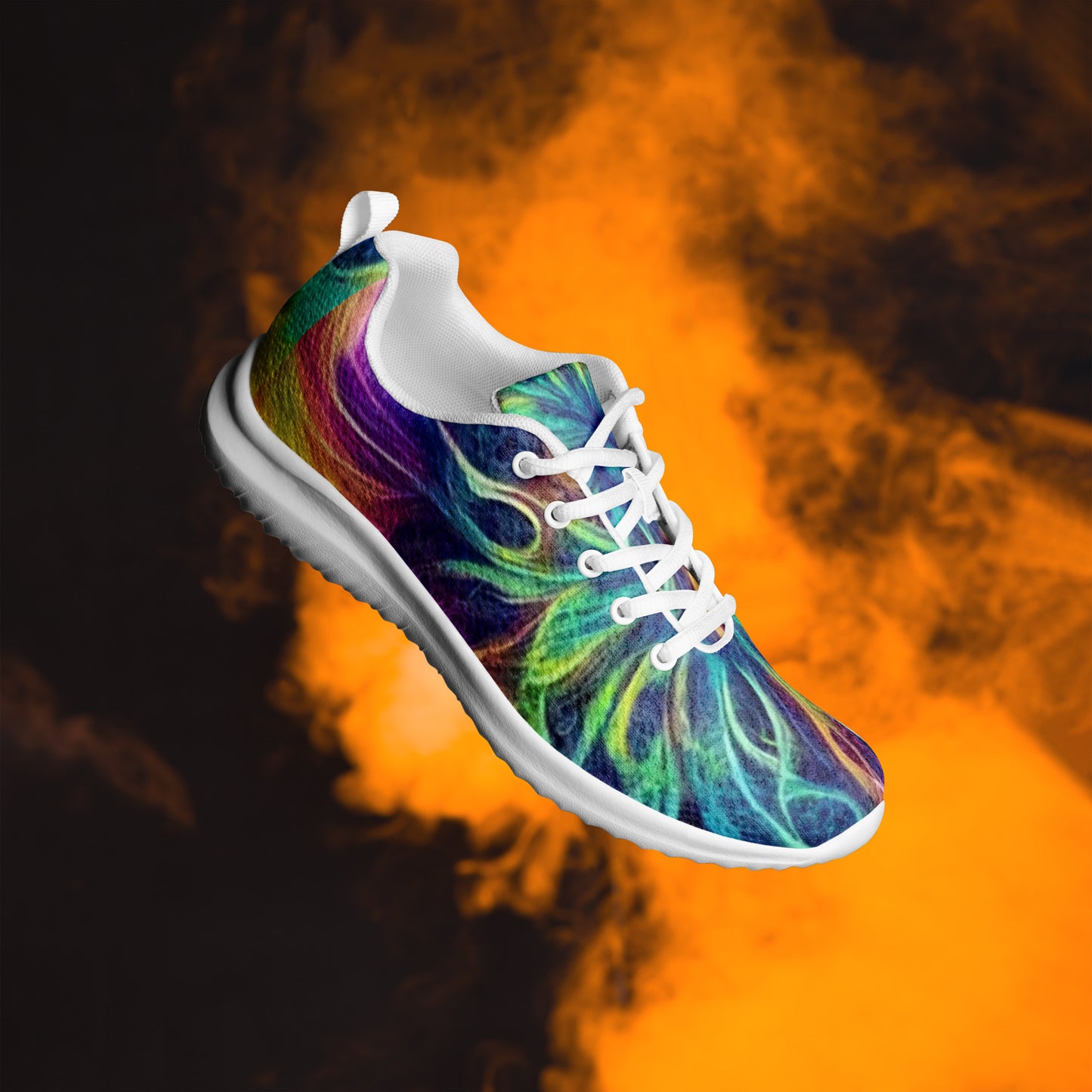 AI Tie Dye Women's Shoes - B.Niki Designs