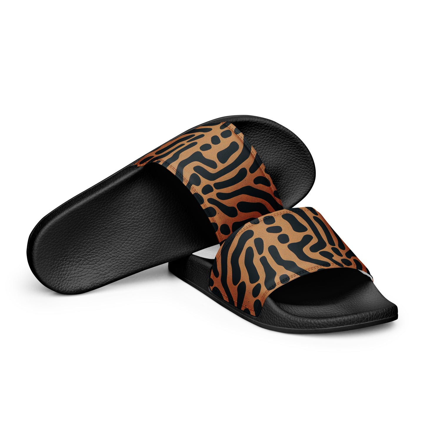 Tiger Print Women's Slides