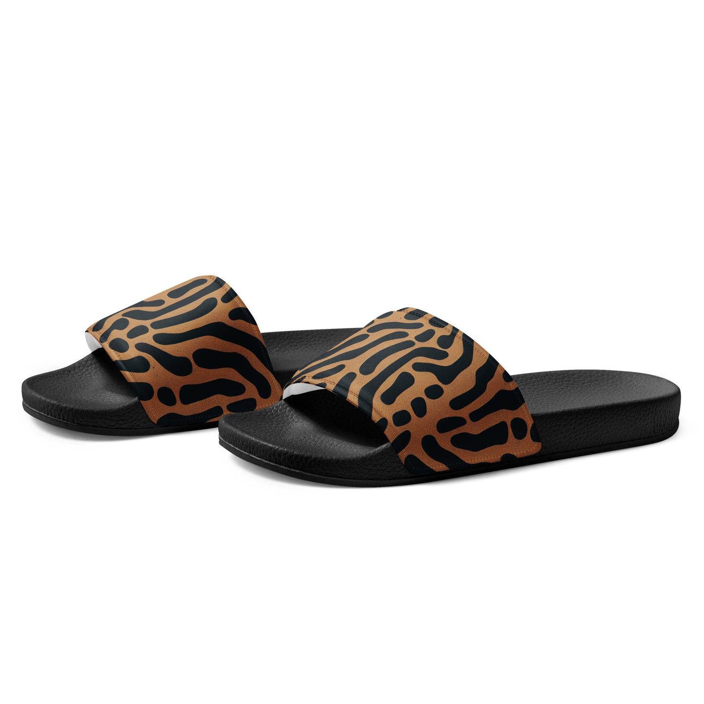 Tiger Print Women's Slides