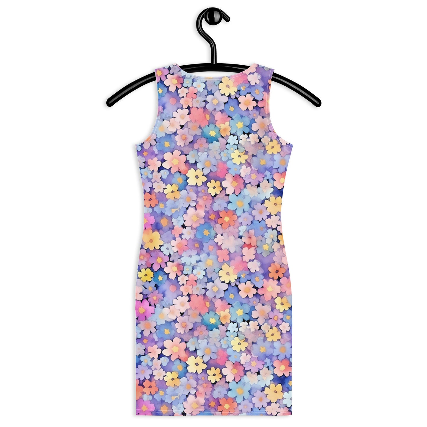 Pastel Watercolor Daisies Dress