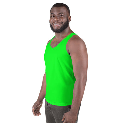 Electric Lime Unisex Tank Top