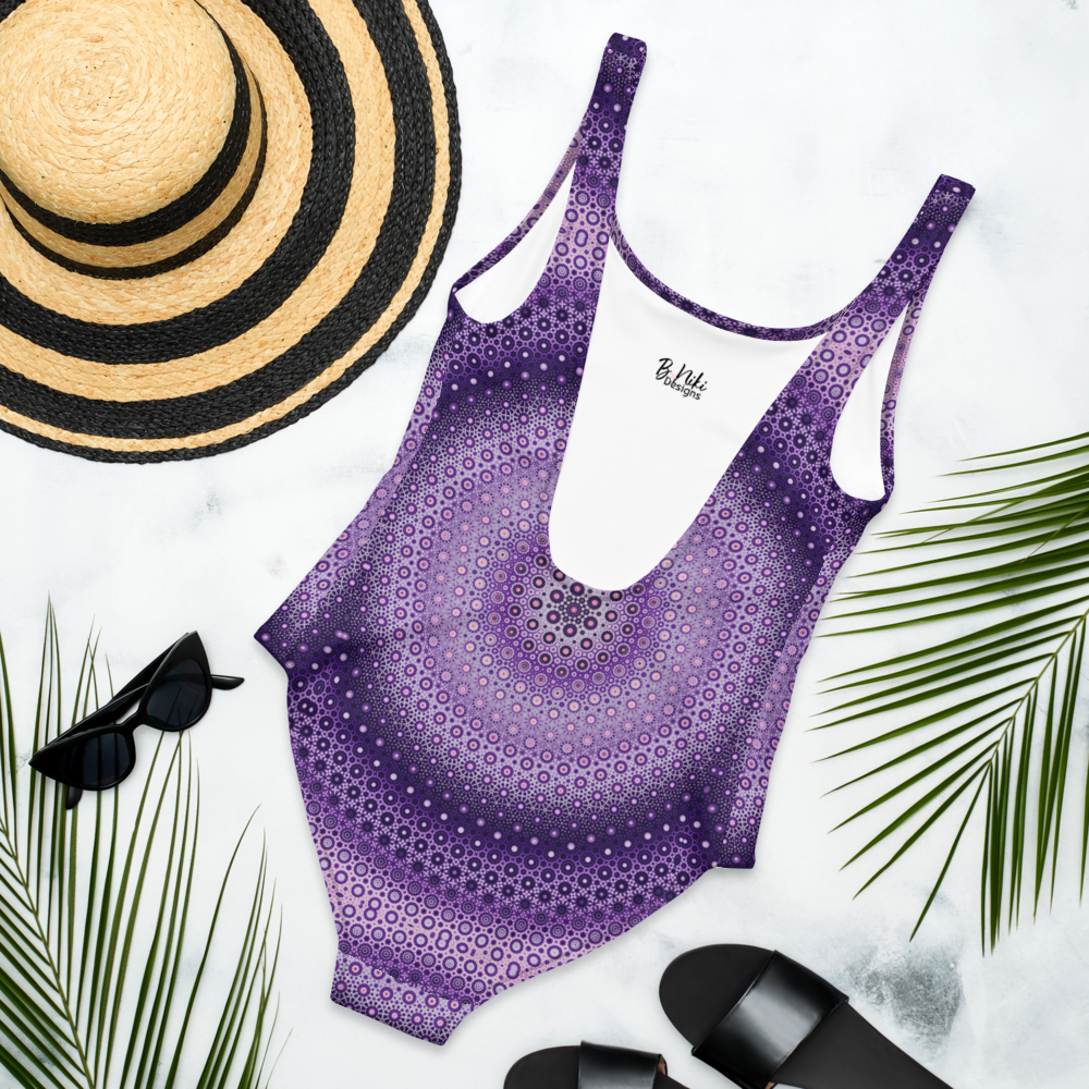 Lavender Whispers One-Piece Swimsuit