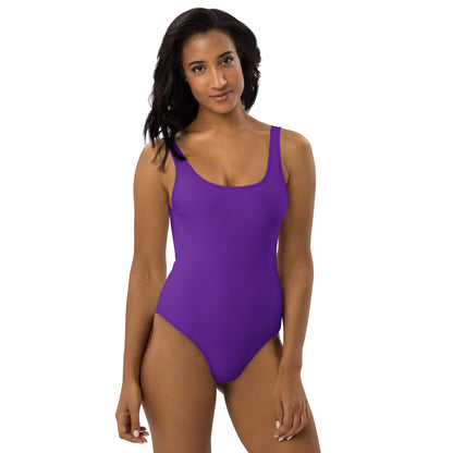 Hot Purple One-Piece Swimsuit