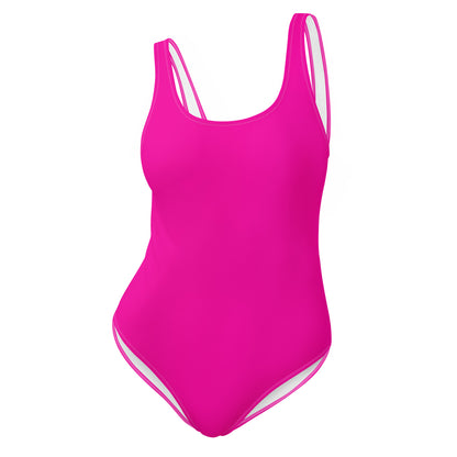 Hot Pink One-Piece Swimsuit