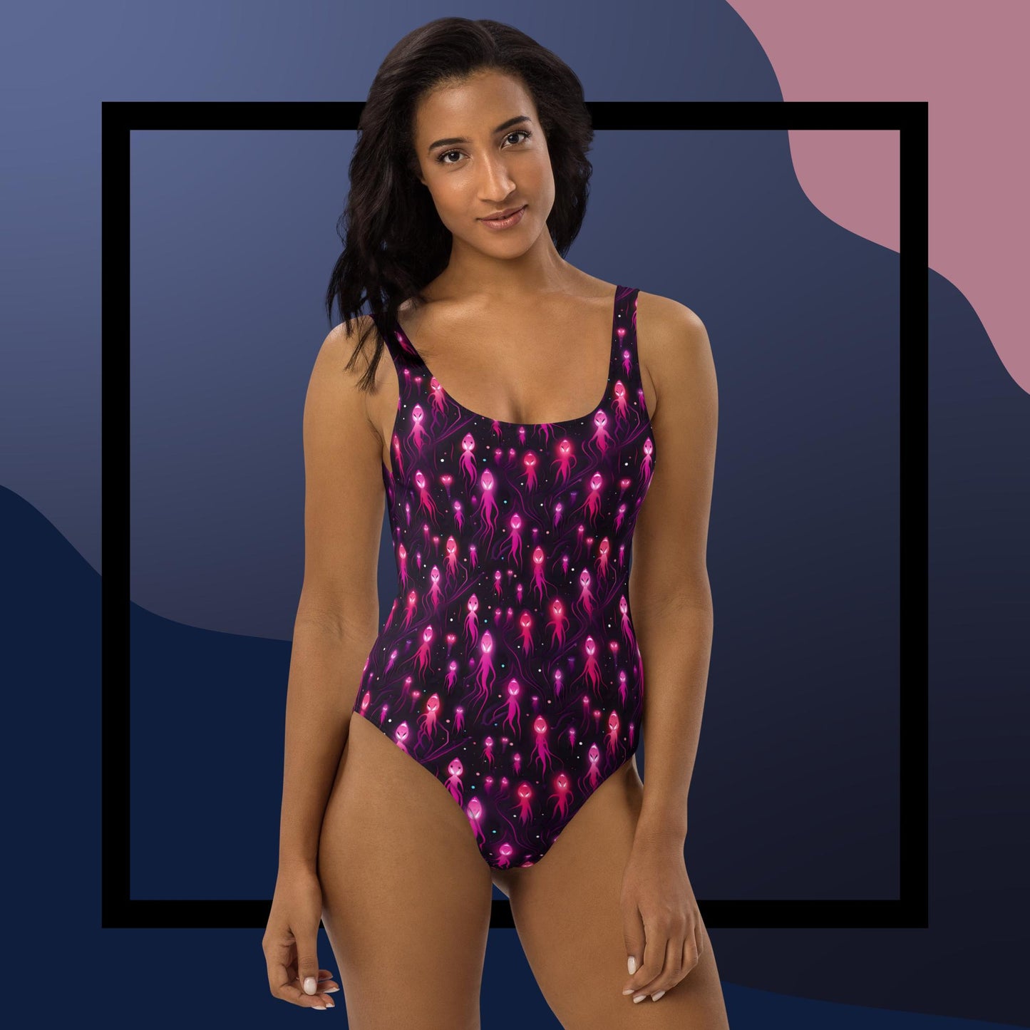 Nebula Nymphs One-Piece Swimsuit