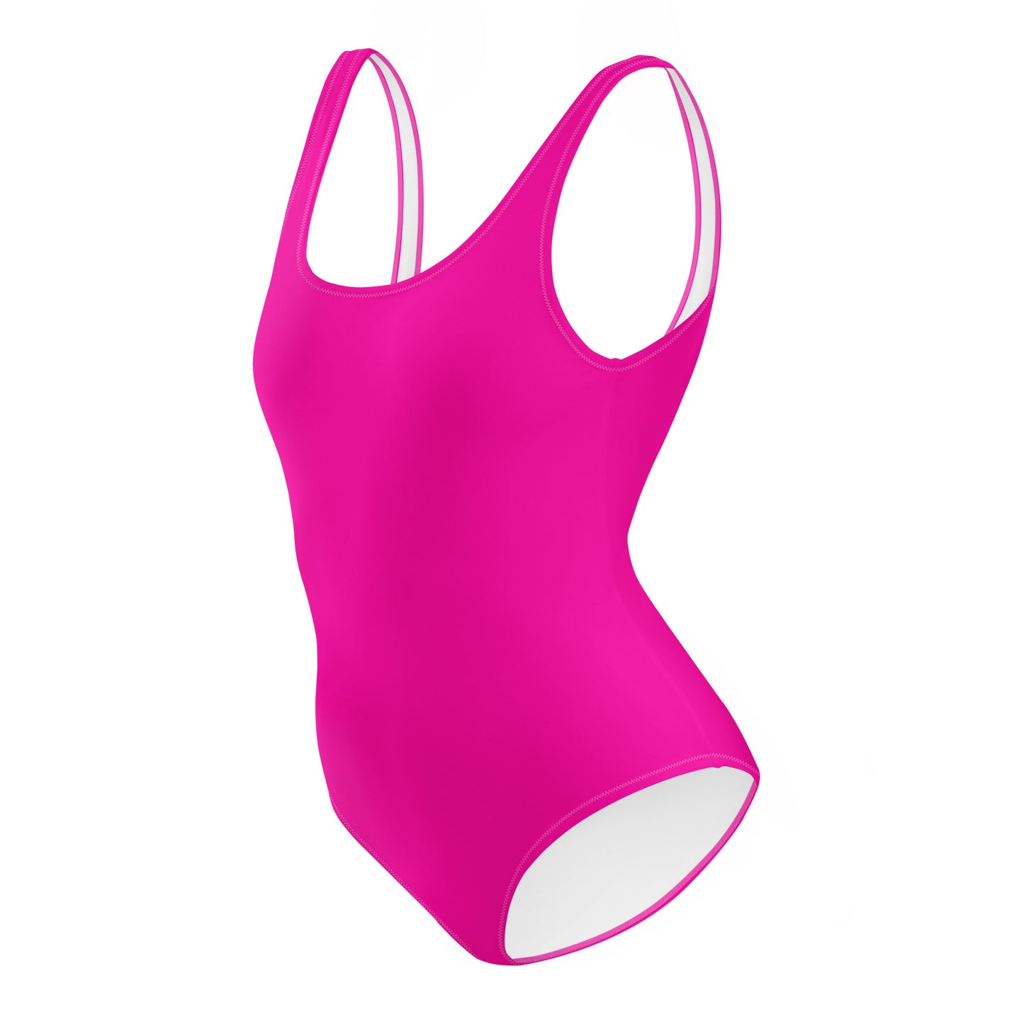 Hot Pink One-Piece Swimsuit