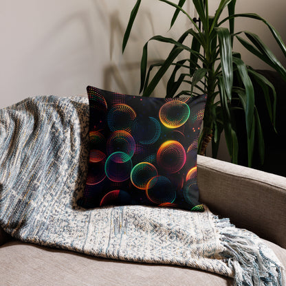 Circles of Light Pillows
