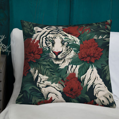 White Tiger Premium Pillow