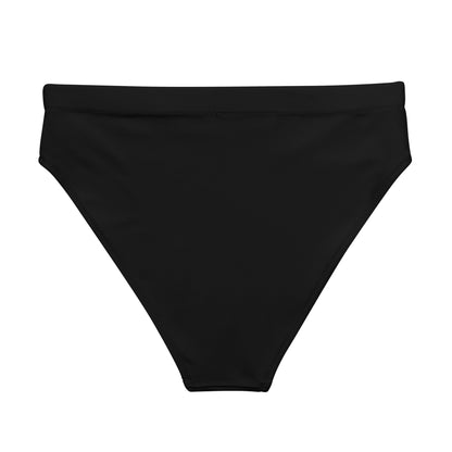 Basic Black High-Waisted Bikini Bottom