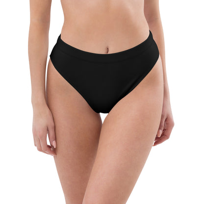 Basic Black High-Waisted Bikini Bottom