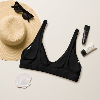 Basic Black Padded Bikini Top