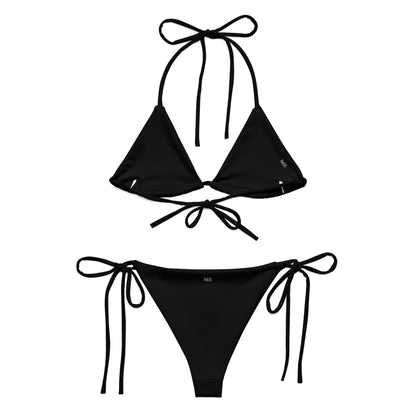 Basic Black String Bikini