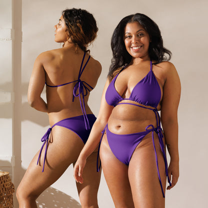Hot Purple String Bikini