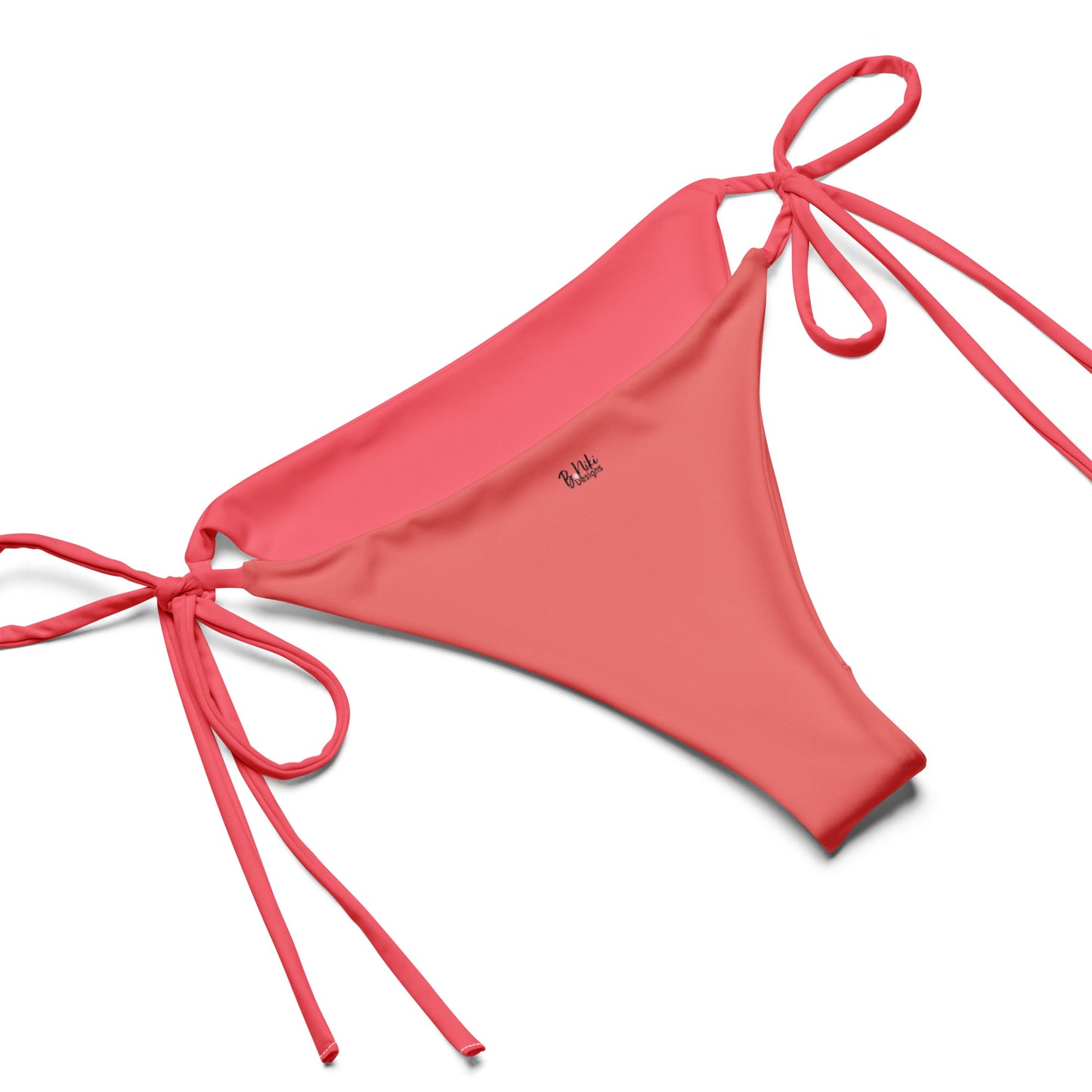 Hot Coral String Bikini