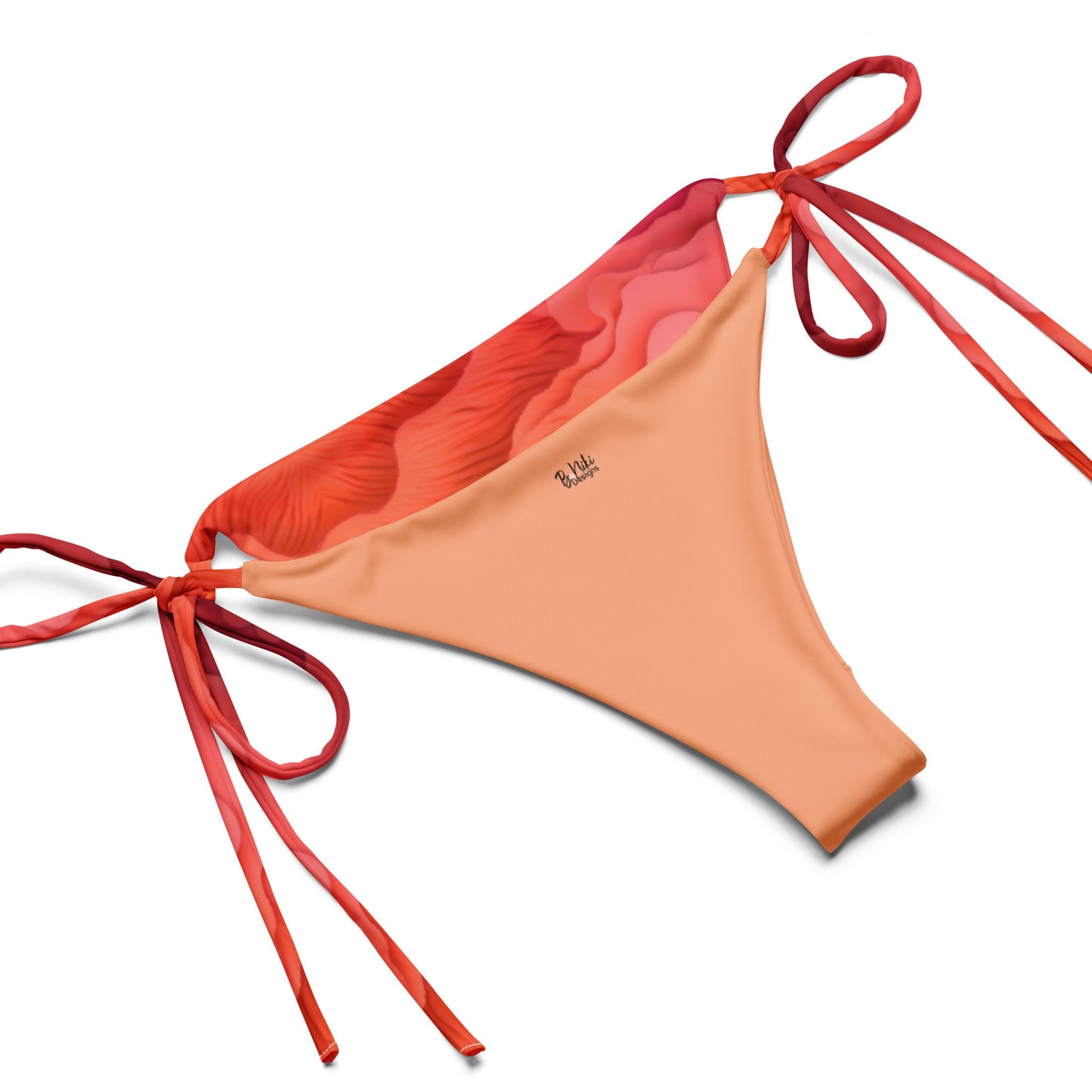 Sunset Ripple String Bikini