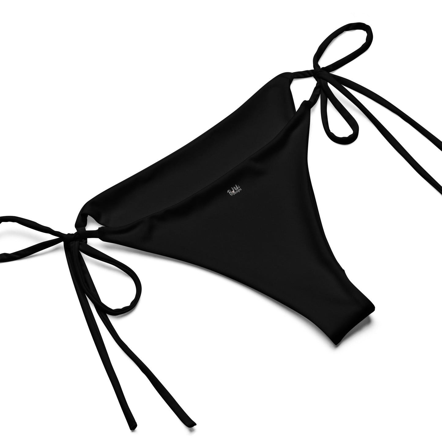 Basic Black String Bikini