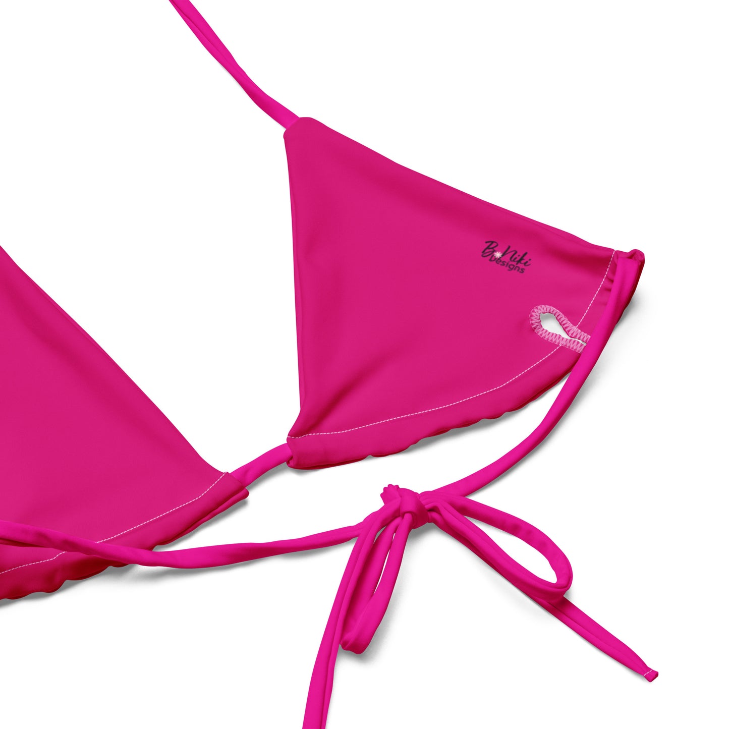 Hot Pink String Bikini