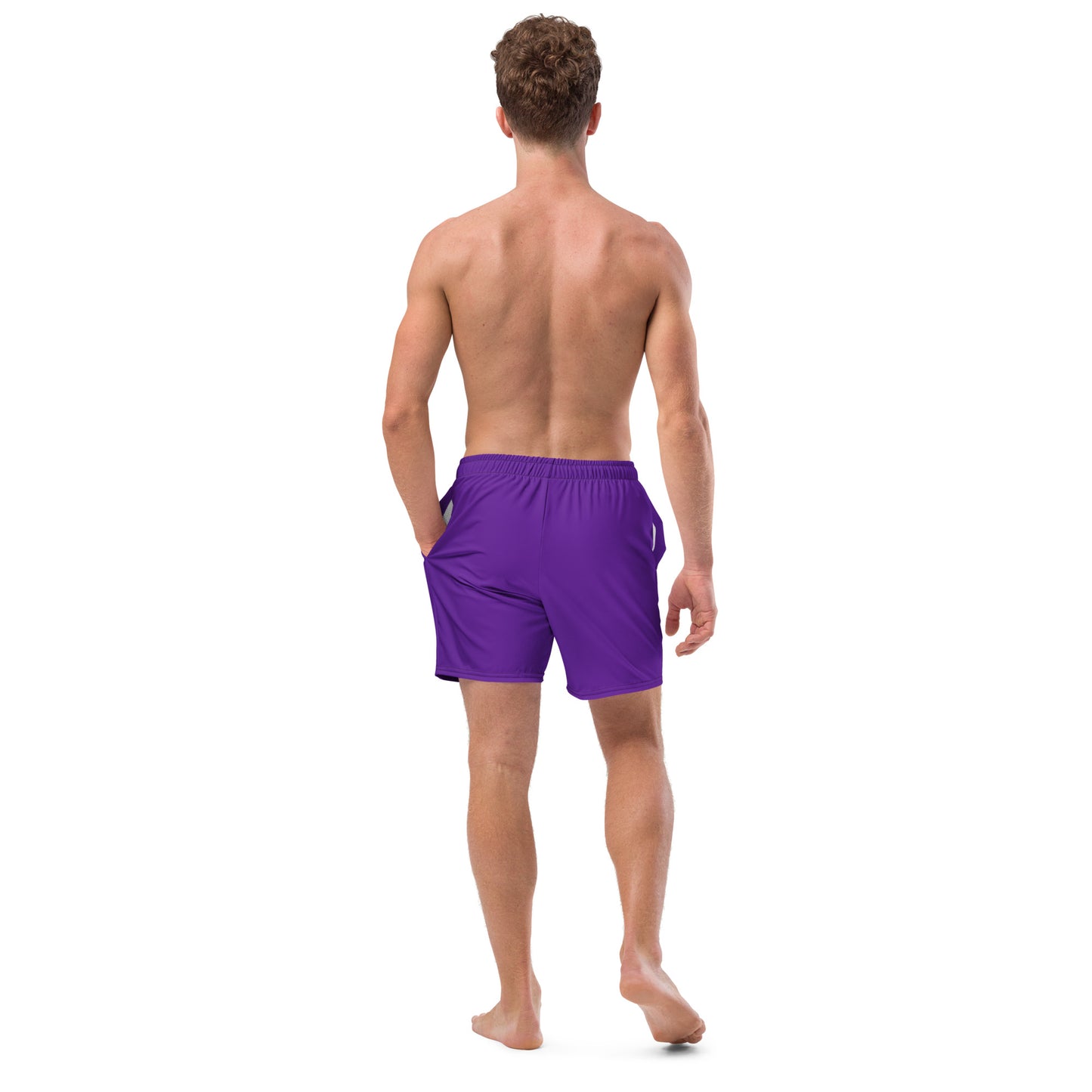 Hot Purple Men's Swim Trunks