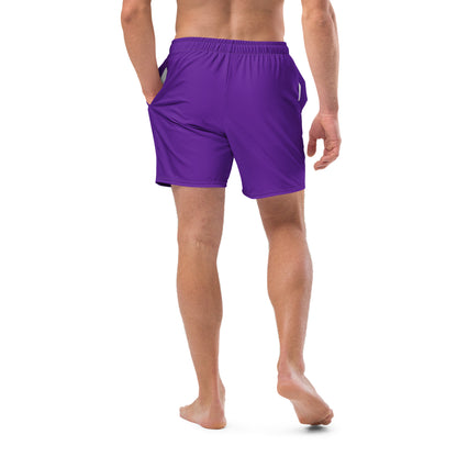 Hot Purple Men's Swim Trunks