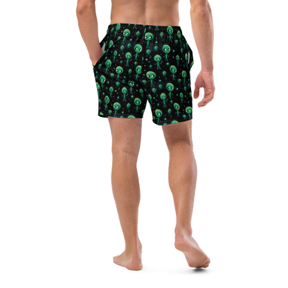 Galactic Encounter Men's Swim Trunks