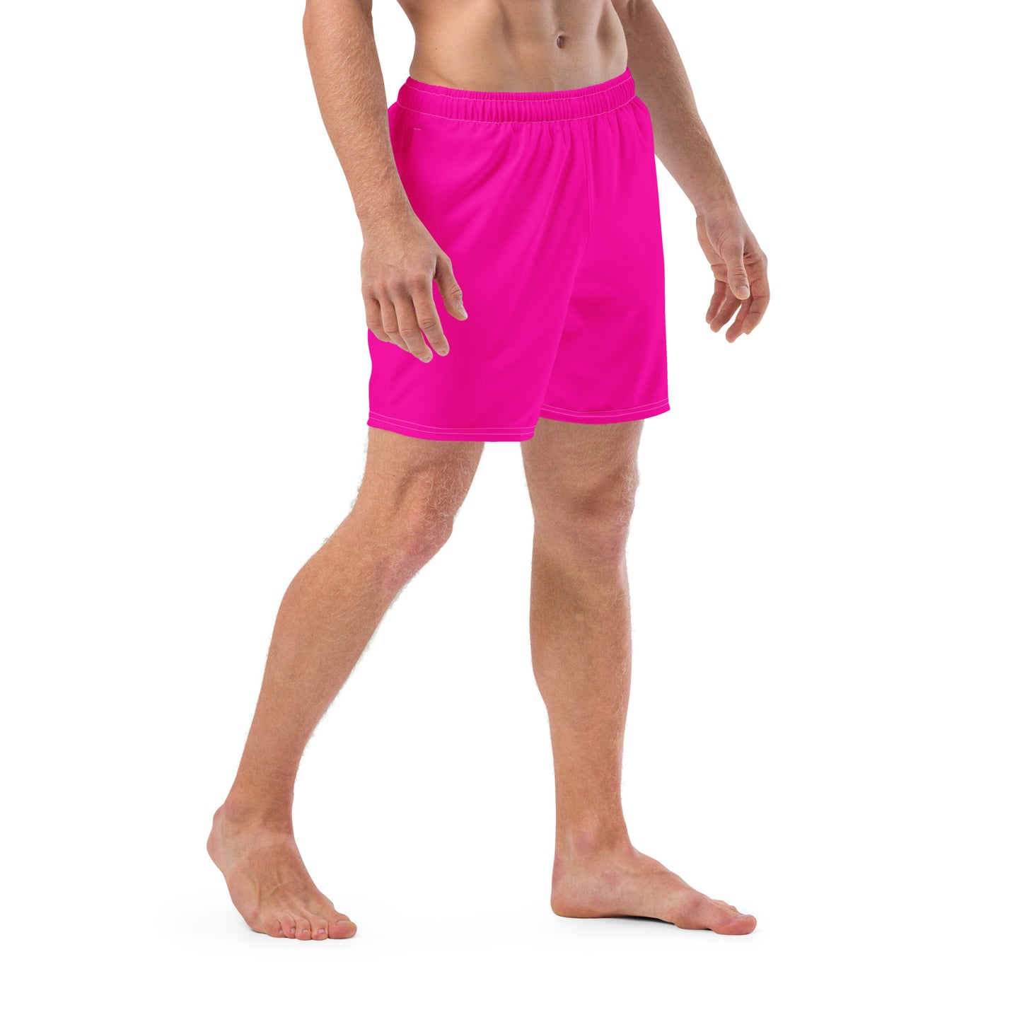 Hot Pink Men's Swim Trunks