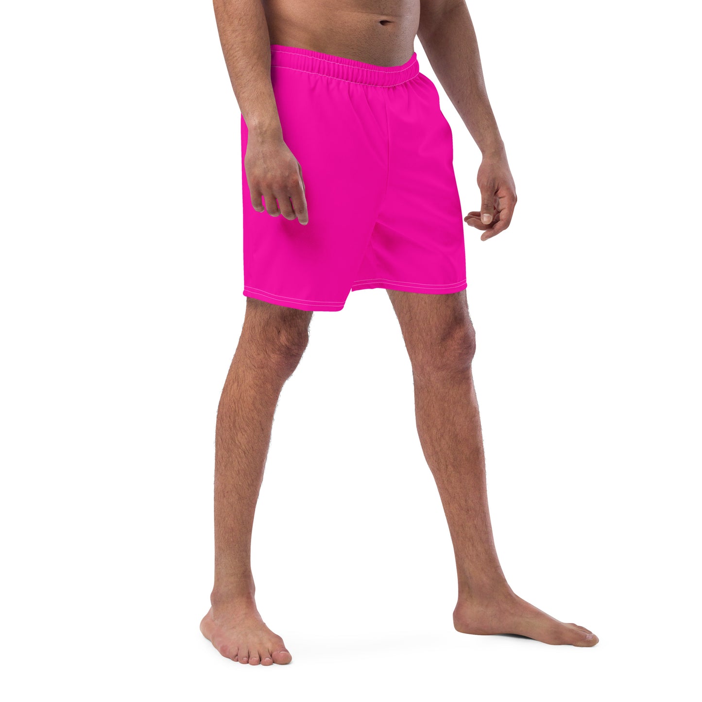Hot Pink Men's Swim Trunks