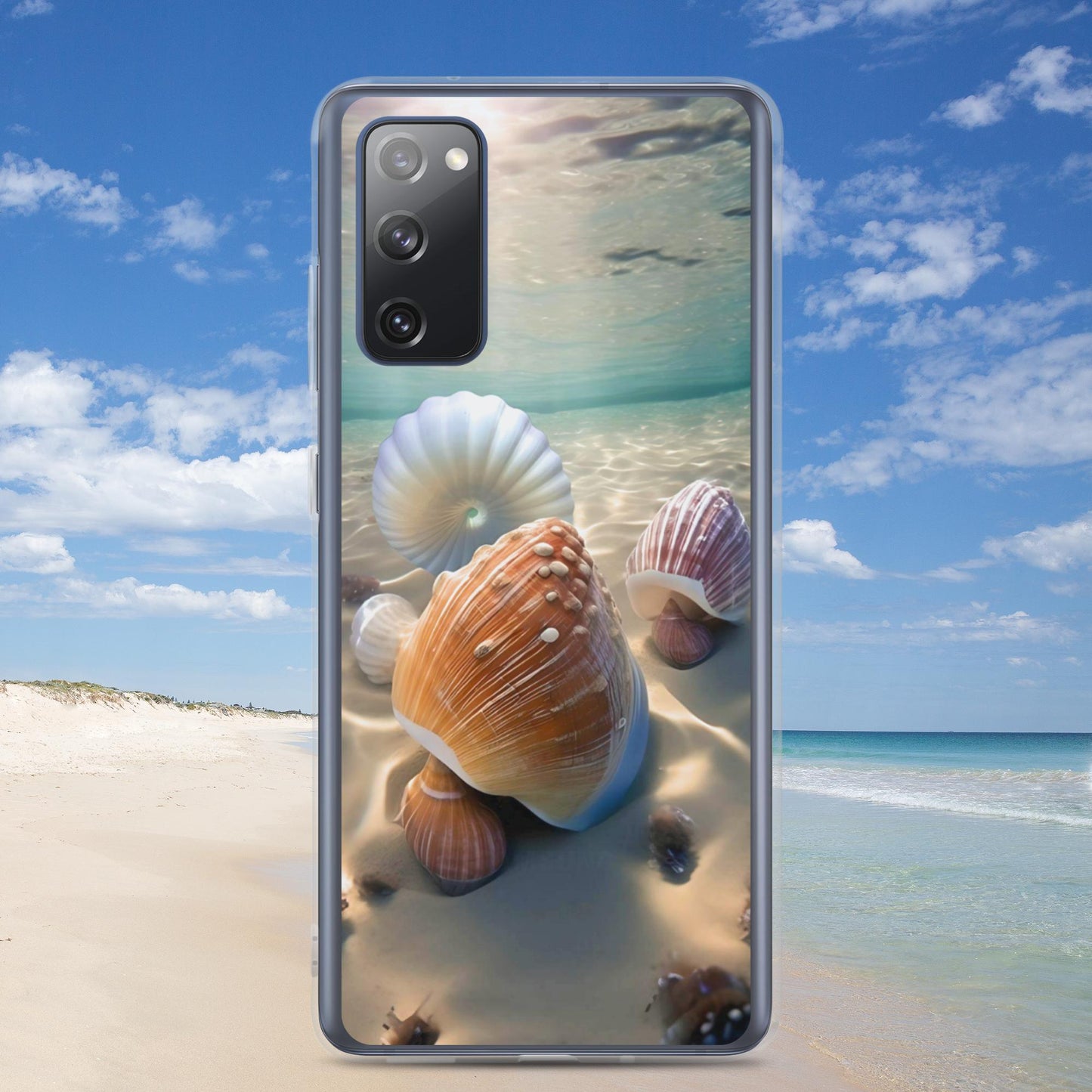 Seashells Under Water Clear Case for Samsung®