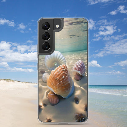 Seashells Under Water Clear Case for Samsung®