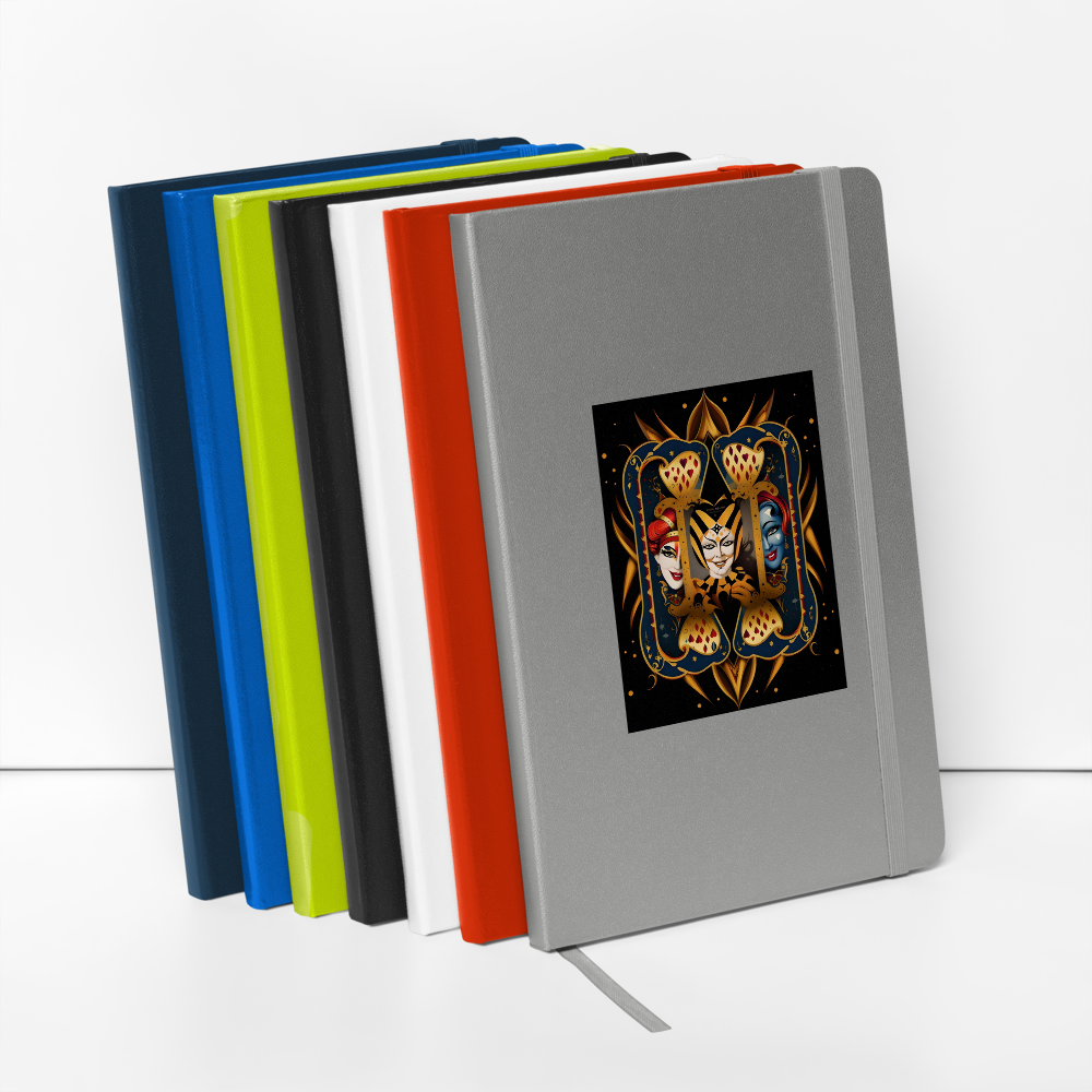 The Harlequin Tarot Hardcover Notebook