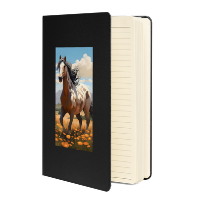 The Sunny Horse Meadow Hardcover Notebook