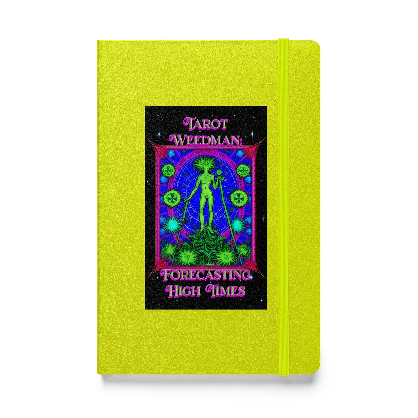 Tarot Weedman: Forecasting High Times Hardcover Bound Notebook