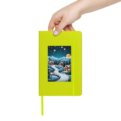 Winter Scene Hardcover Bound Notebook