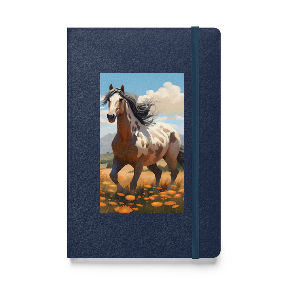 The Sunny Horse Meadow Hardcover Notebook