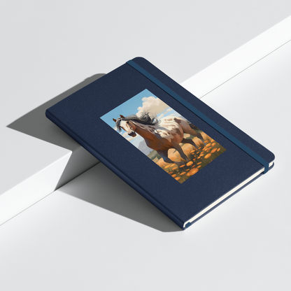 The Sunny Horse Meadow Hardcover Notebook