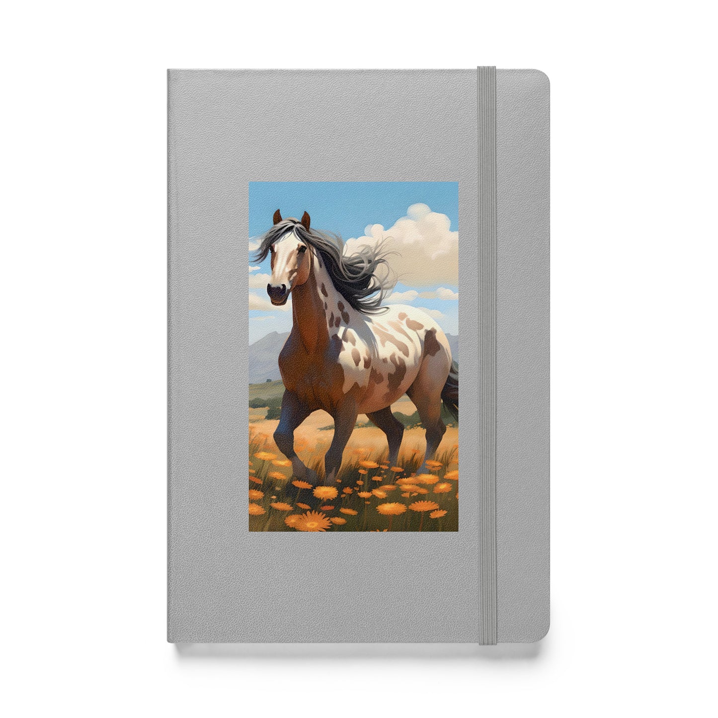 The Sunny Horse Meadow Hardcover Notebook