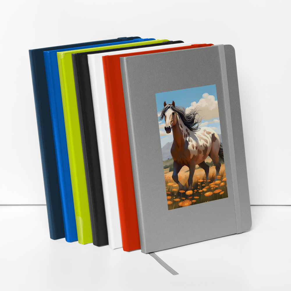 The Sunny Horse Meadow Hardcover Notebook