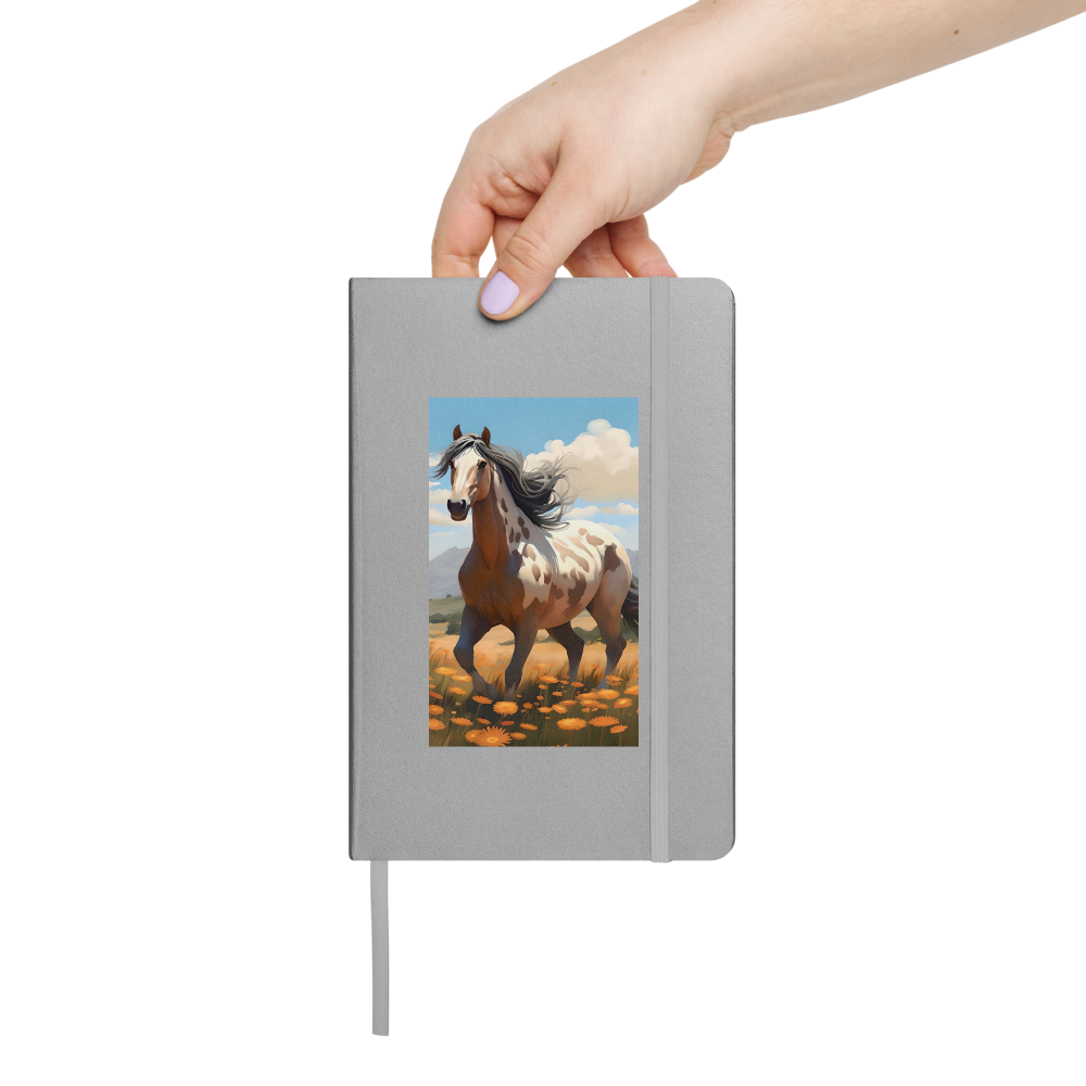 The Sunny Horse Meadow Hardcover Notebook