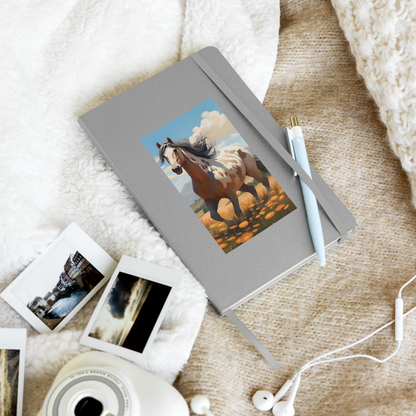 The Sunny Horse Meadow Hardcover Notebook