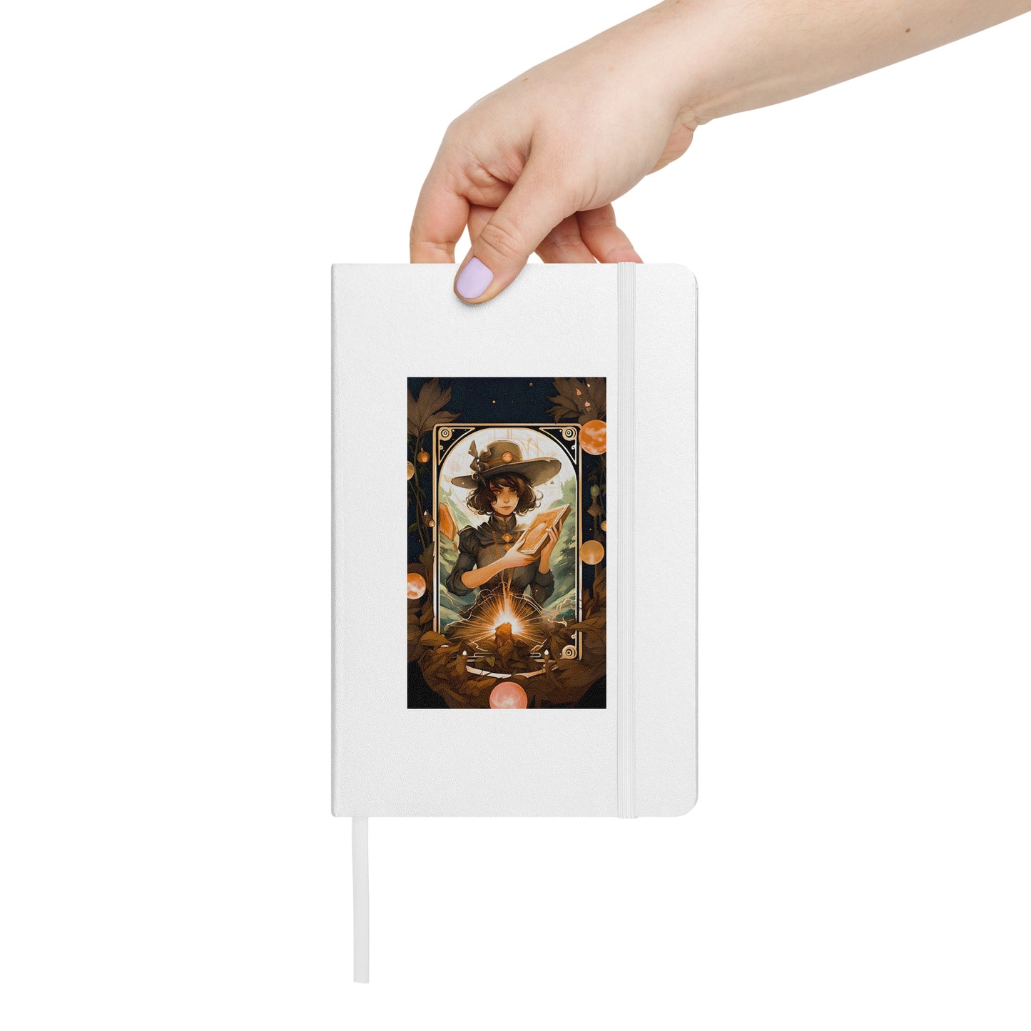 Tarot Reader Hardcover Bound Notebook