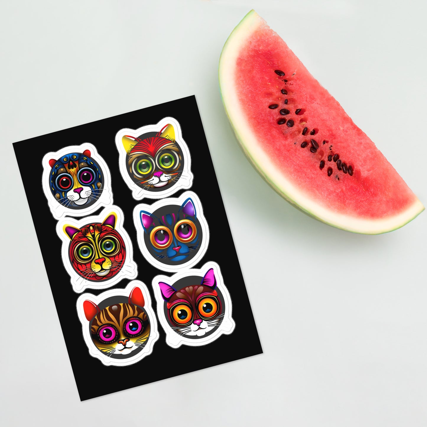 Fabulous Feline Sticker Sheet